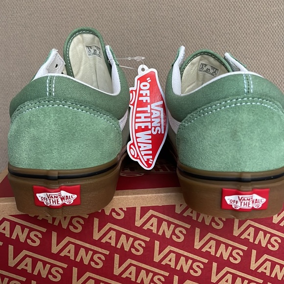 Vans Old Skool Gum Basil / True White MEN`S - Picture 14 of 16